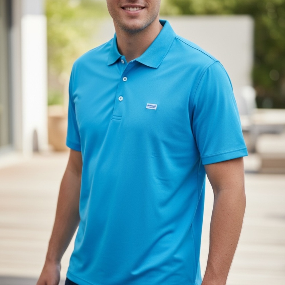 Peter Millar Vibrant Blue Polo Shirt